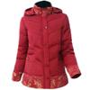 Women's Winter Warm Zipper Jacket Loose Jacket Vintage Casual Loose Printed Top