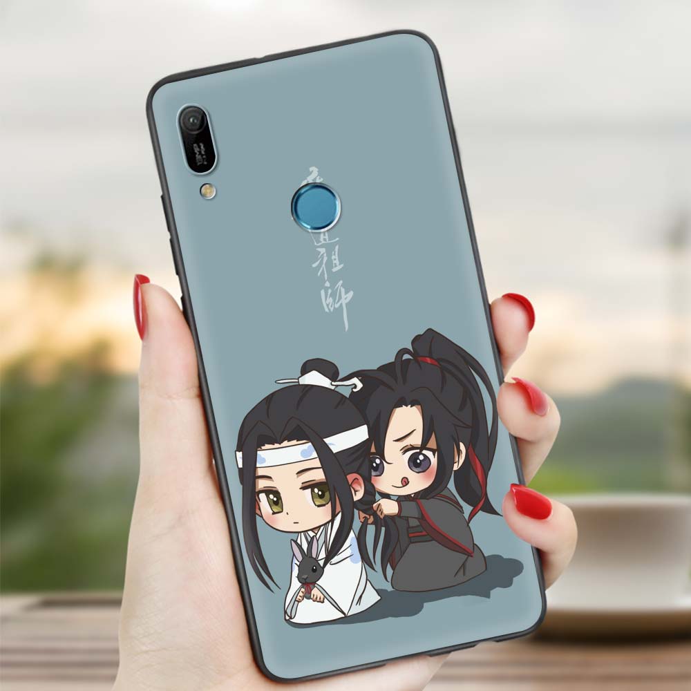 Mo Dao Zu Shi Wei Wuxian Anime Book Case For Huawei P30 Pro P40 Lite E P Smart Z Y7 Y6 2019 Silicone Back Phone Cover Mobile Bag