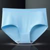 Slip da Donna Taglie Forti Primavera ed Estate Colore Puro Cotone Vita Alta Traspiranti Comodi