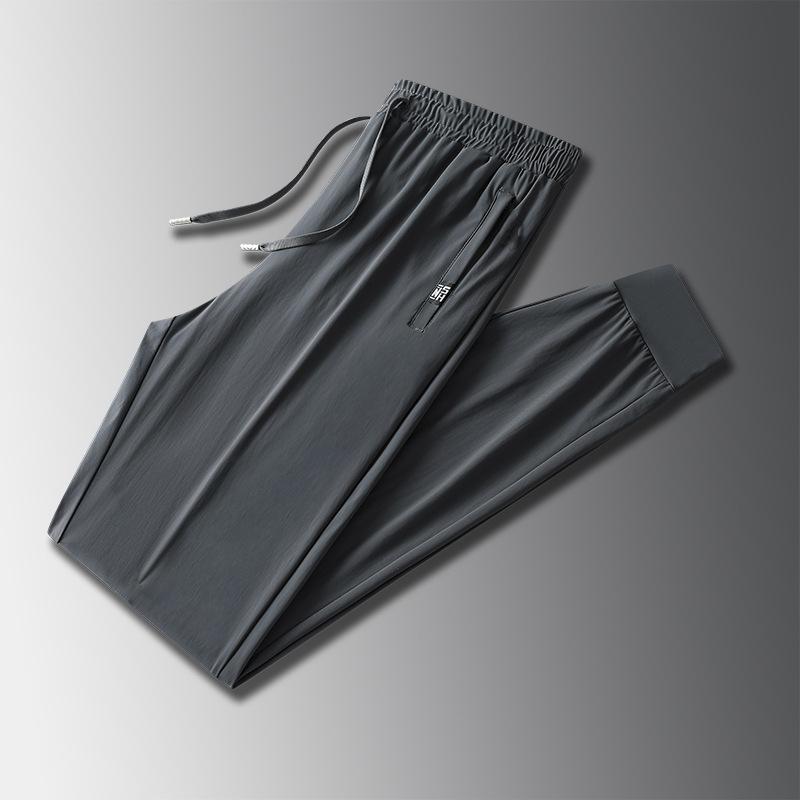 

Новые летние быстросохнущие тонкие дышащие спортивные повседневные брюки большого размера 8XL