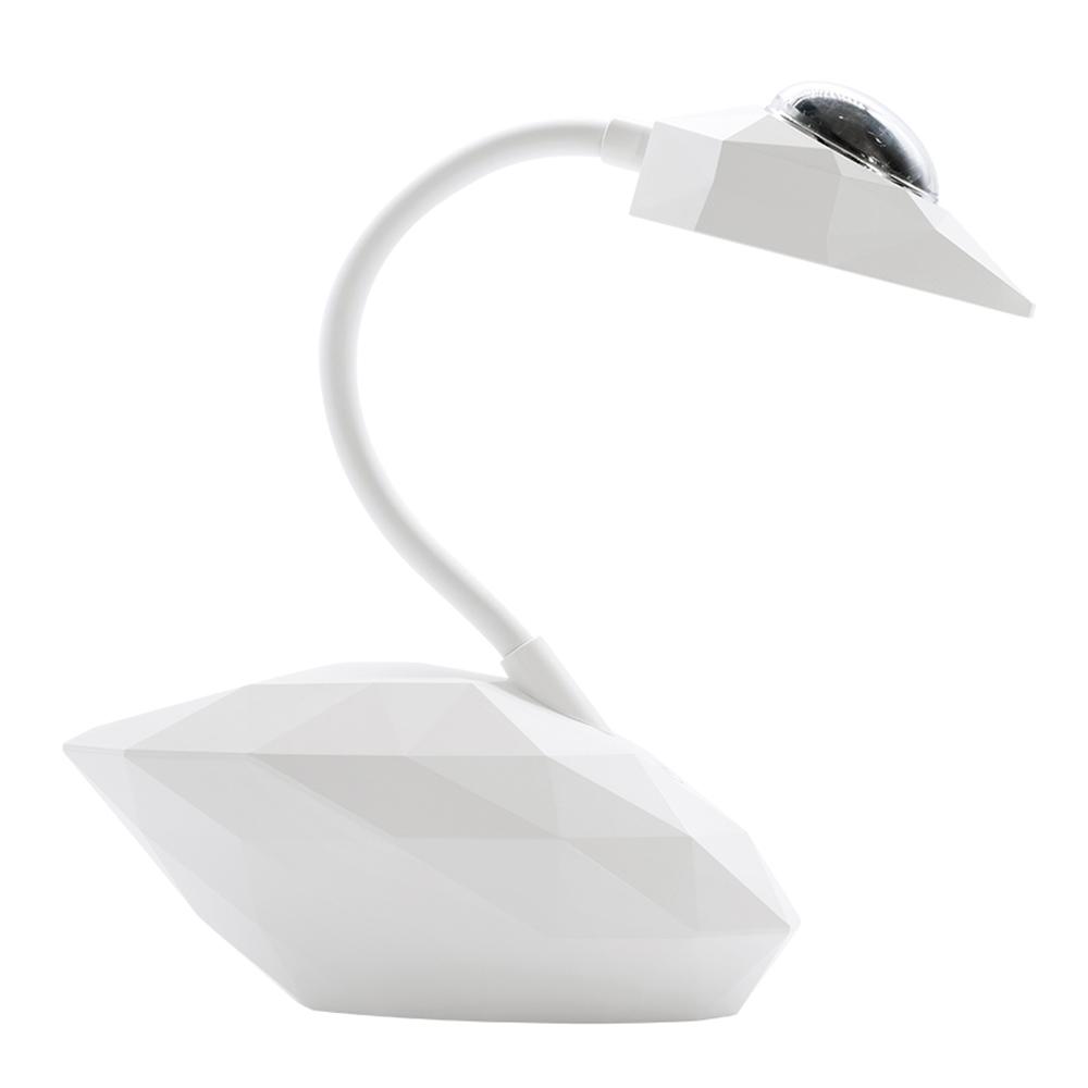 

D12 Swan Design Projection Desk Lamp Eye Protection Anti-Glare Desk Light with Pen Holder A