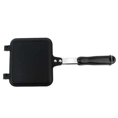 Double Sided Frying Pan, Grilled Cheese Maker, Nonstick Sandwich Maker, Flip Grill Pan For Toast Panini Waffle
