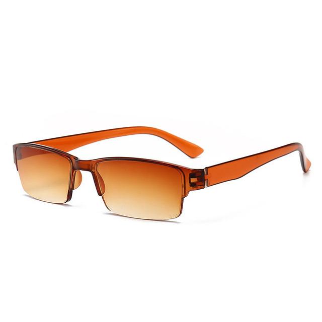 

New Ultralight HD Optical Reading Glasses Women Half-frame Presbyopic Eyeglasses Men Eyewear Diopter +1.0 To +4.0 3