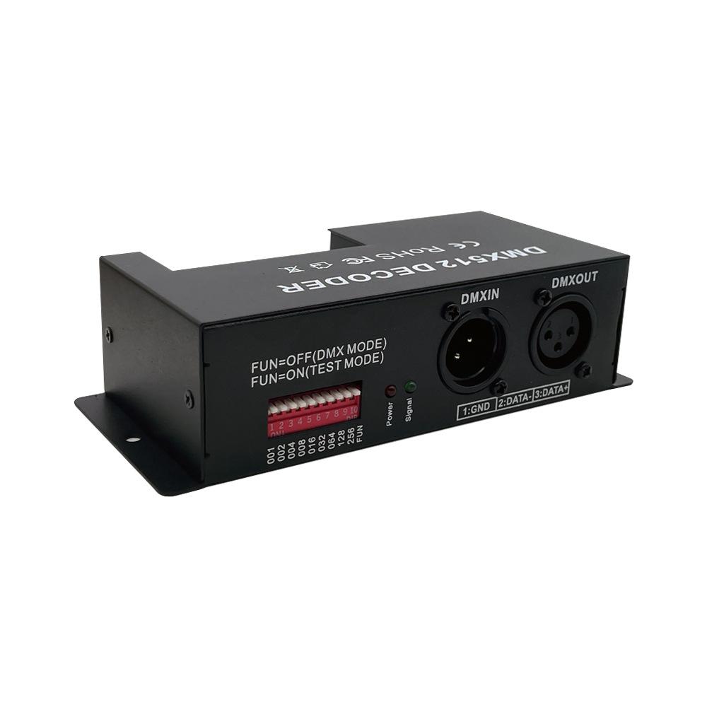 Aonengda DMX512 RGB/RGBW LED Decoder & Controller, DC12-24V, 3/4x10A