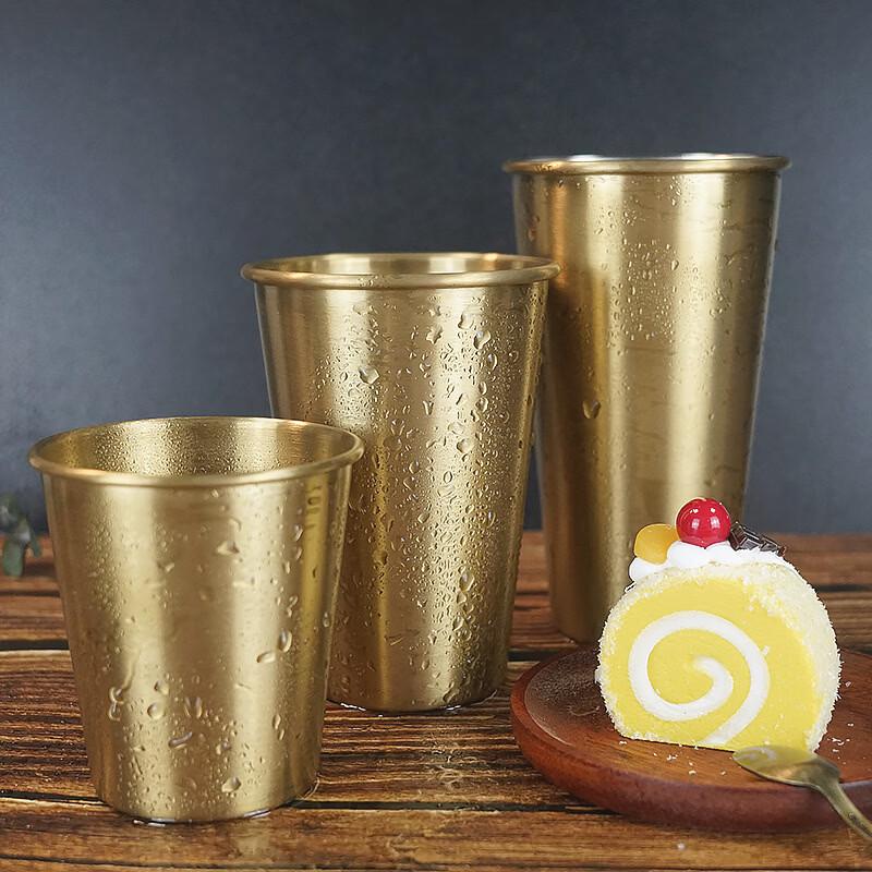 Thickened 304 Stainless Steel Beverage Tumbler - 500ml, 2-Pack