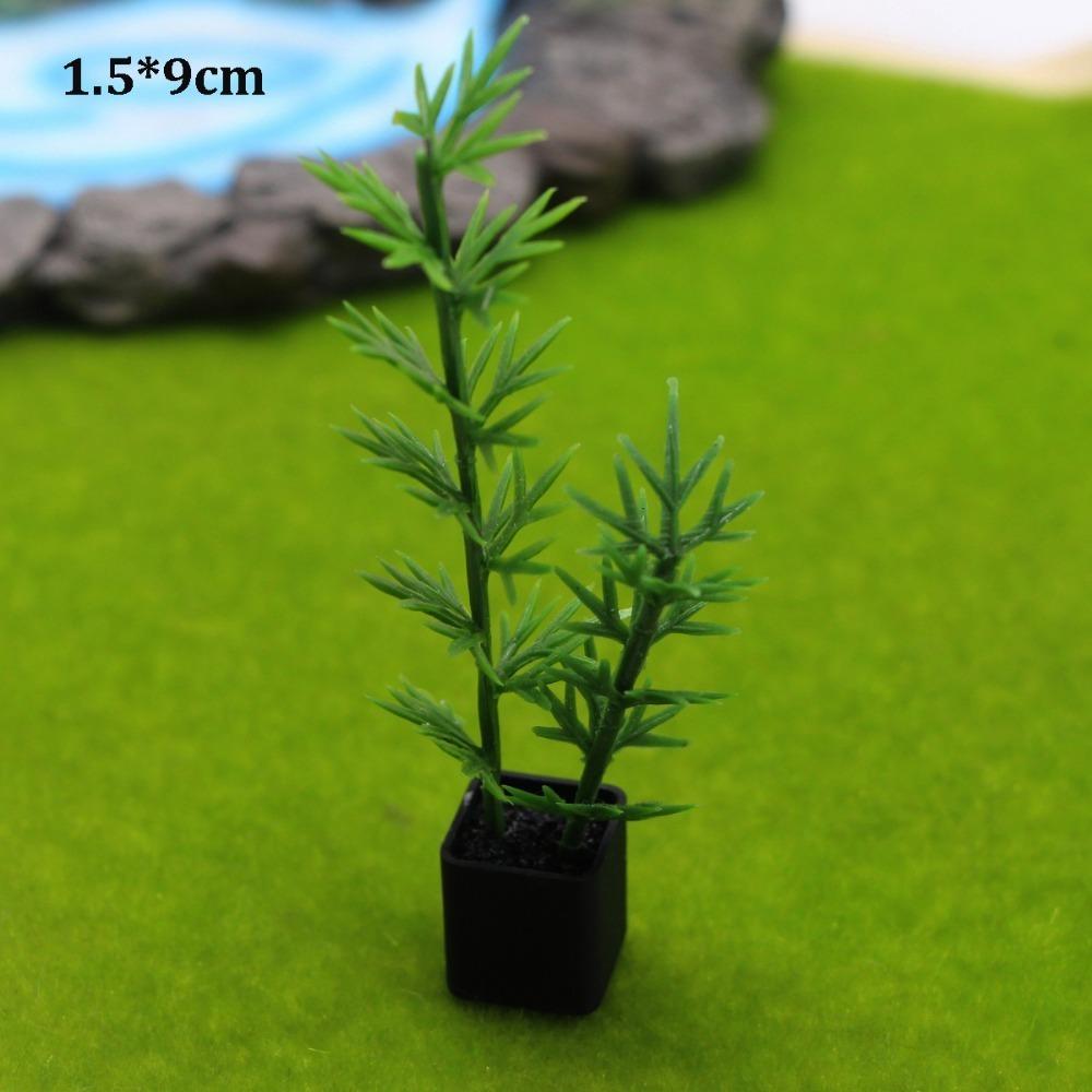 1:12 Dollhouse Miniature Simulation Vase 8 Styles Finished Flower Miniature Dollhouse Decorations