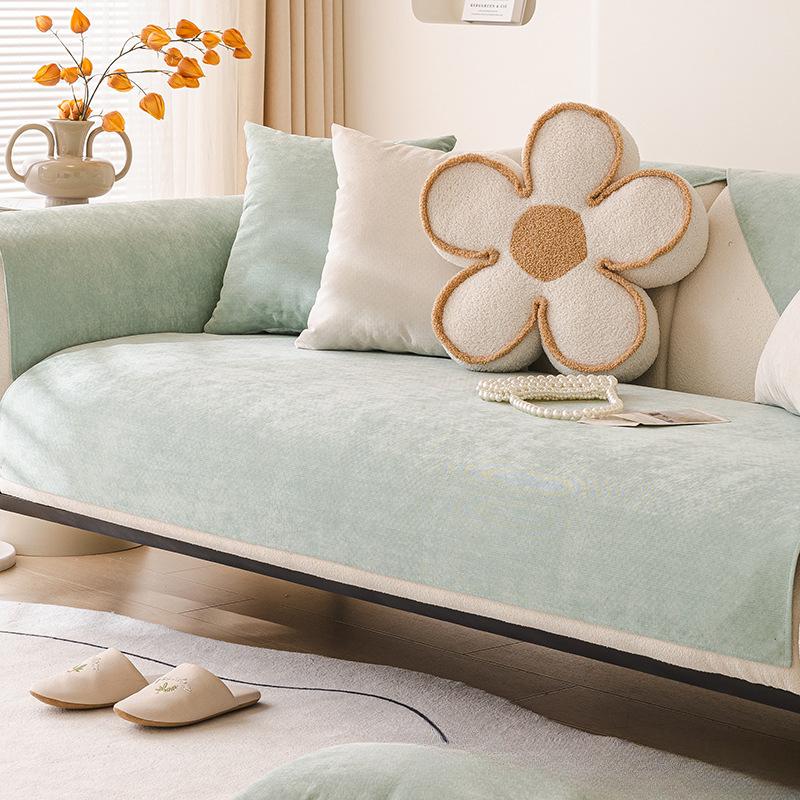 

Водонепроницаемая подушка для дивана, универсальная, простая, современная, для домашних животных, устойчивая к мочеиспусканию, антипригарный меховой чехол для дивана, универсальный универсальный чехол, ткань 70*70