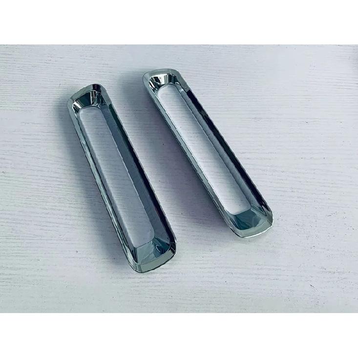 For Suzuki Swift ZC ZD 2024 2025 Car Accessories ABS Chrome Rear Reflector Fog Light Lamp Cover Trim Bezel Frame Styling Garnish