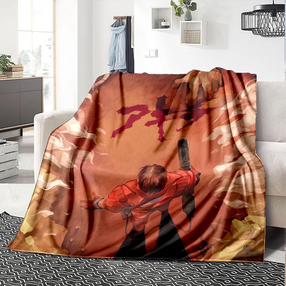Akira Flannel Blanket, High Quality Comfortable for All Seasons, Home Decor, Warmth and Comfort