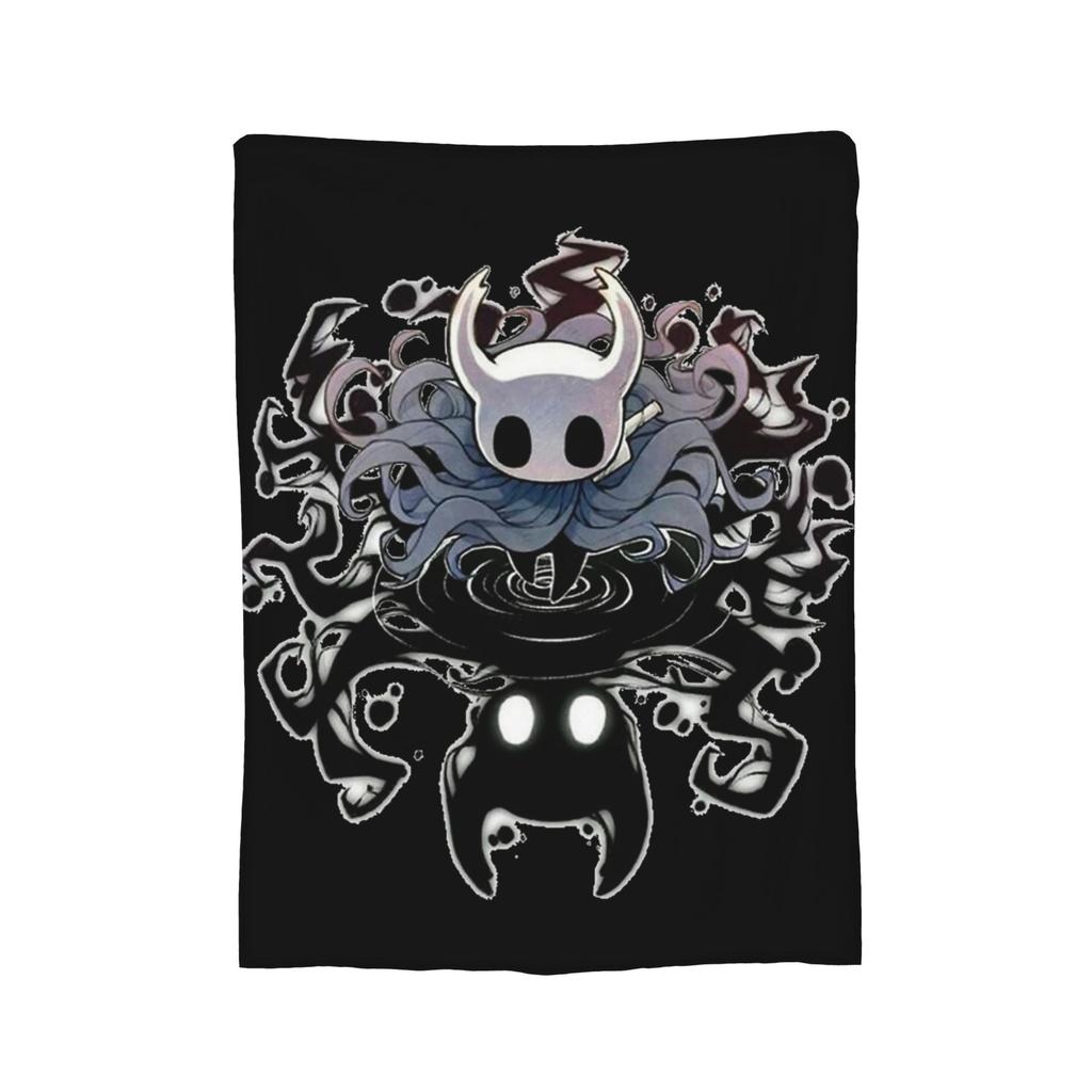 Dark Ghost Cartoon Game Flannel Throw Blankets Hollows Knights Blanket For Bedding Travel Lightweight Thin Quilt,