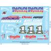 Mainline Dynology Midget-Speedway Slot Car Decal - 1/18 1/24 1/32 1/64 - Water Decals - Waterslide - Waterslide, 1/24