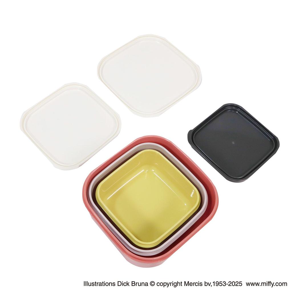 Kutsuwa MIFFY & MUSIC Sticker Box (Set of 3) MF936, Made in Japan