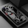 Custodia Protettiva Opaca per Telefono per iPhone X 16 Pro Max 15 Plus 13 Mini XR 14 12 11 Anime Narutos Cool