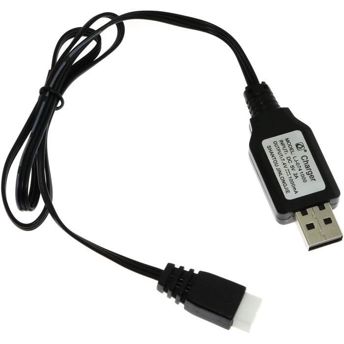 Câble de charge USB - YUNIQUE FRANCE - 7.4V - SYMA X8C/X8G/X8HW - Haute qualité