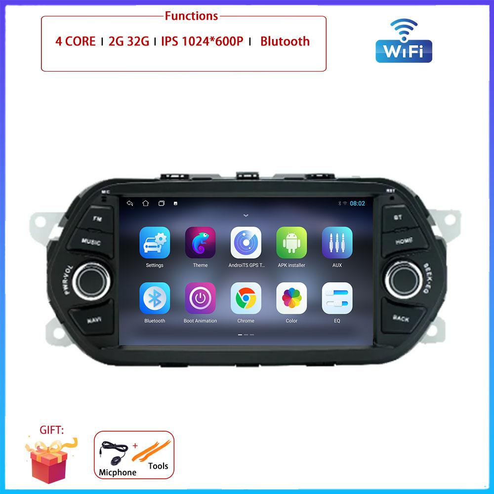 

7 4G Для FIAT TIPO EGEA 2015 2016 2017 Автомобильный Автомобильный Carplay Auto ОС Android Радио Навигация GPS Мультимедийный Видеоплеер BT 5.0 WIFI