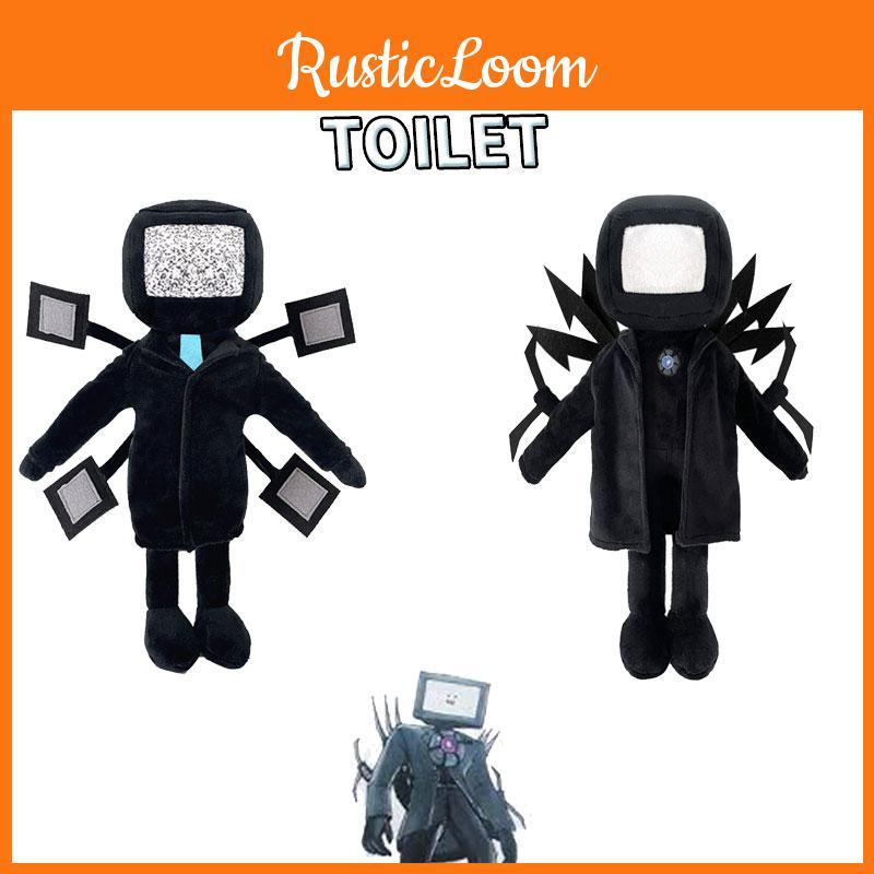 Skibidi Toilet Plush Funny Tv Character Stuffed Toy 30cm/11.8in Height