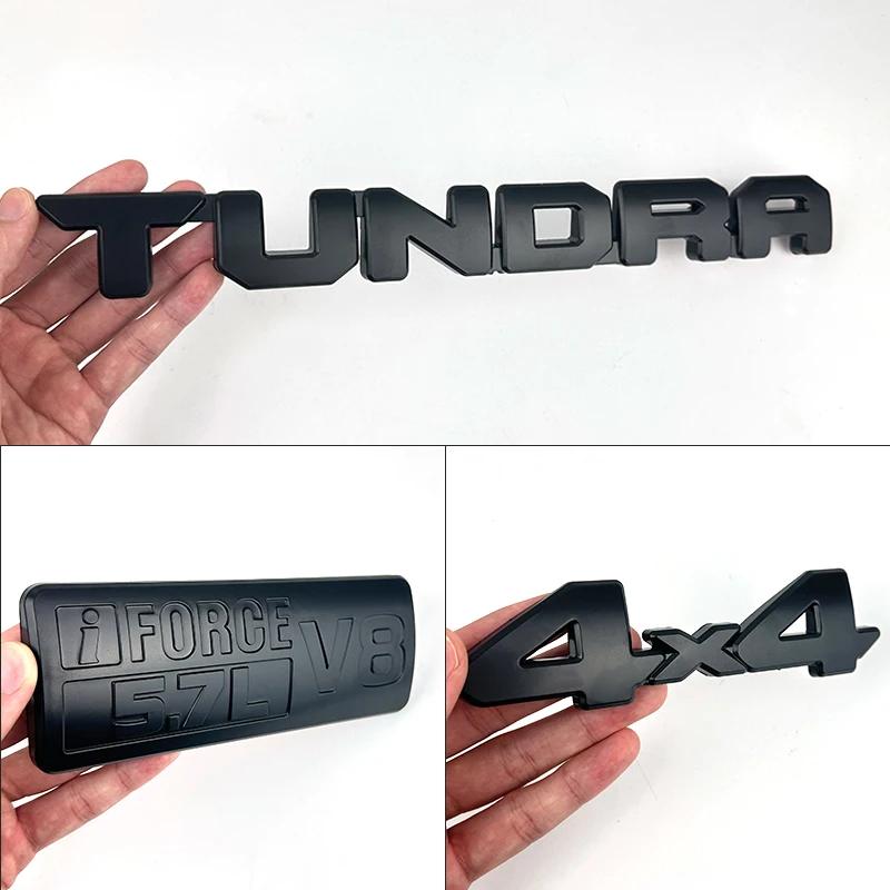 Matte Black Overlay Car Sticker for Toyota TUNDRA Pickup 4X4 SR5 V8 Modified JJXYAW3 Limited Edition Logo Cover
