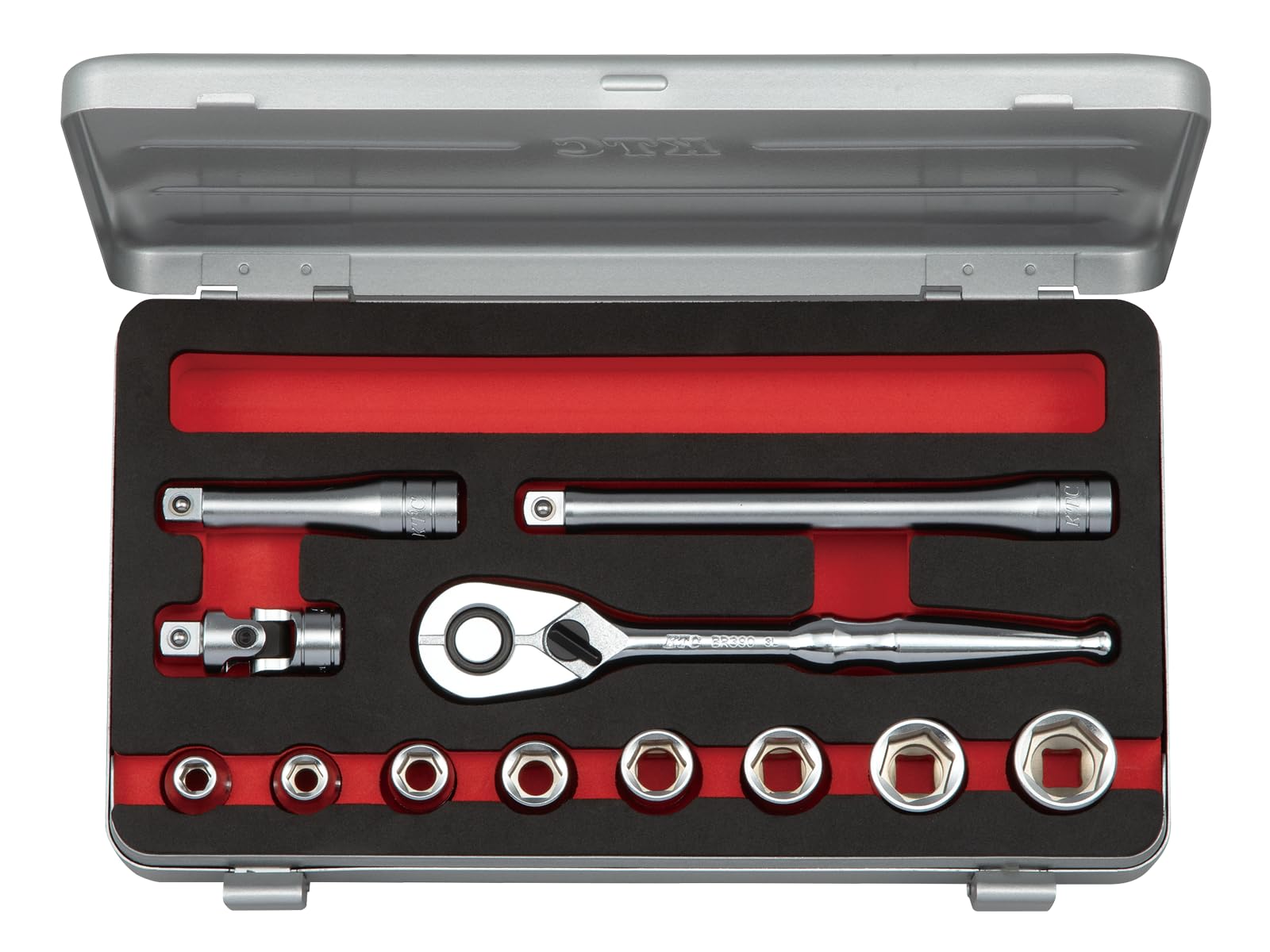 

Kyoto Machine Tools Socket wrench TB312A (KTC) 9.5 sq. [12-piece set] set, hexagonal,