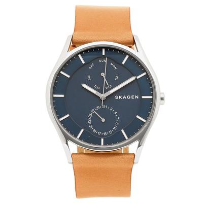 Žiūrėkite SKAGEN SKW6369 Tamsiai mėlynas Rudas [Skagen] Vyriškas Mėlynas/Šviesus [Prekė]