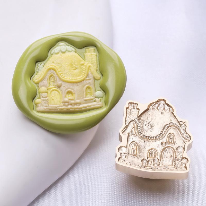 Embossed Call Series Lacquer Seal Head Suitable for Stamps Envelopes Gifts Greeting Cards Wax Sealing Tools