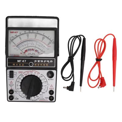 MF47 Multimeter mit internem Magnetzeiger, hochpräzises analoges Multimeter, Voltmeter für die Industrie