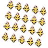 20Pcs Christmas Cats Charm for Handmade Jewelry Stylish Necklace and Bracelet Pendants Gold Plated Alloy Accessories