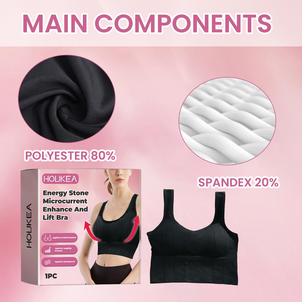 HOUKEA Firming and Lifting Bra One-piece lift-up bra for firming and enhancing breast contours, adjustable bra