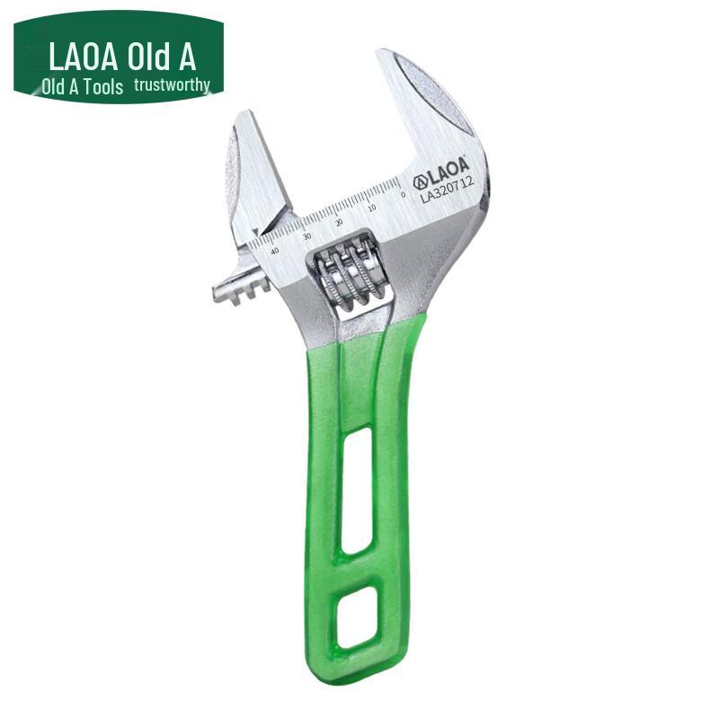 LAOA Short Handle Adjustable Wrench