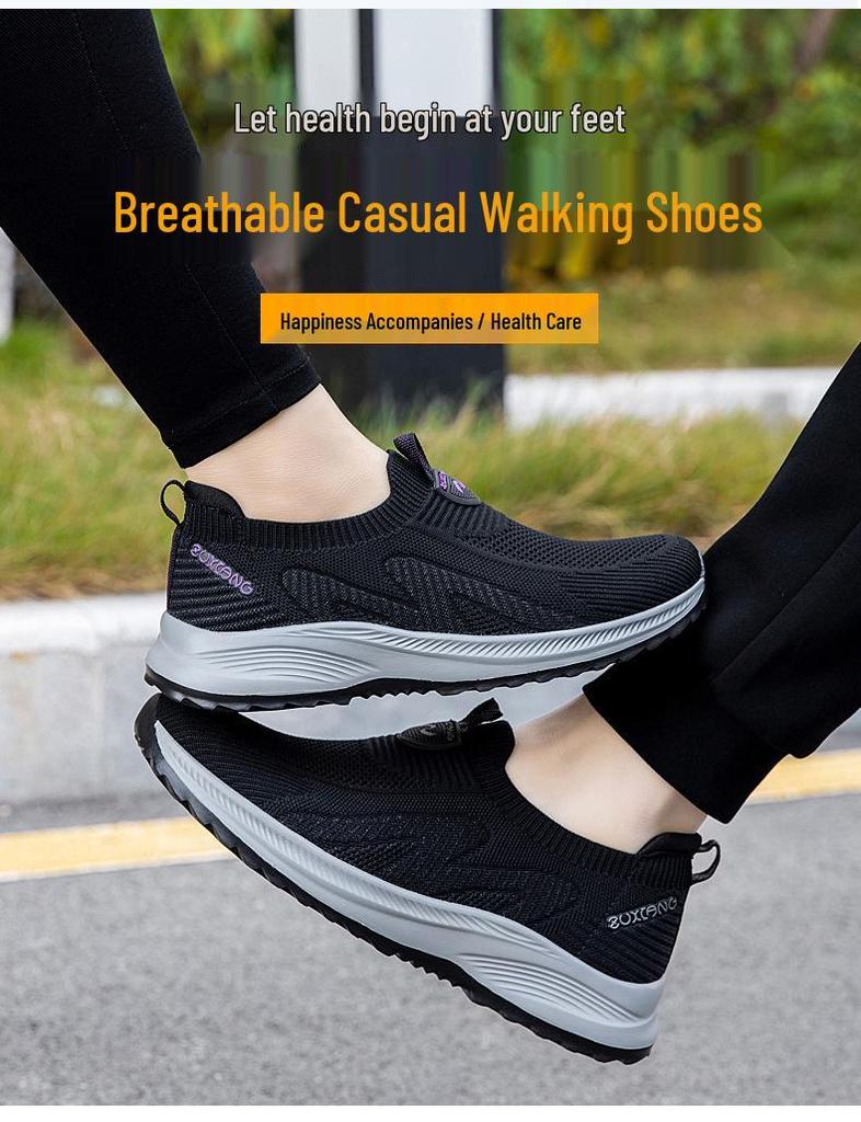 Men's Non-Slip Breathable Summer Walking Shoes for Middle-Aged and Elderly Fathers