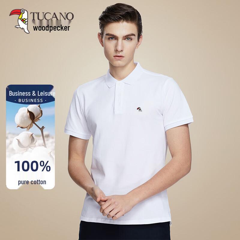 

TUCANO Men s Pure Cotton Polo Shirt 185/125A