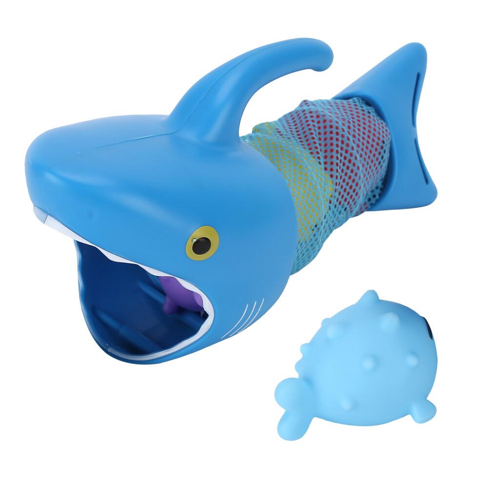 Baby Fish Grabber Bath Toy for Kids, Portable Plastic Cartoon Gift