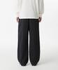 MUSINSA STANDARD Double Knit Two-Tuck Wide Lounge Sweatpants [Dark Gray]