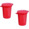 Integrated Plastic Bait Cup Cage for Lobster, Crab, and Fish Nets