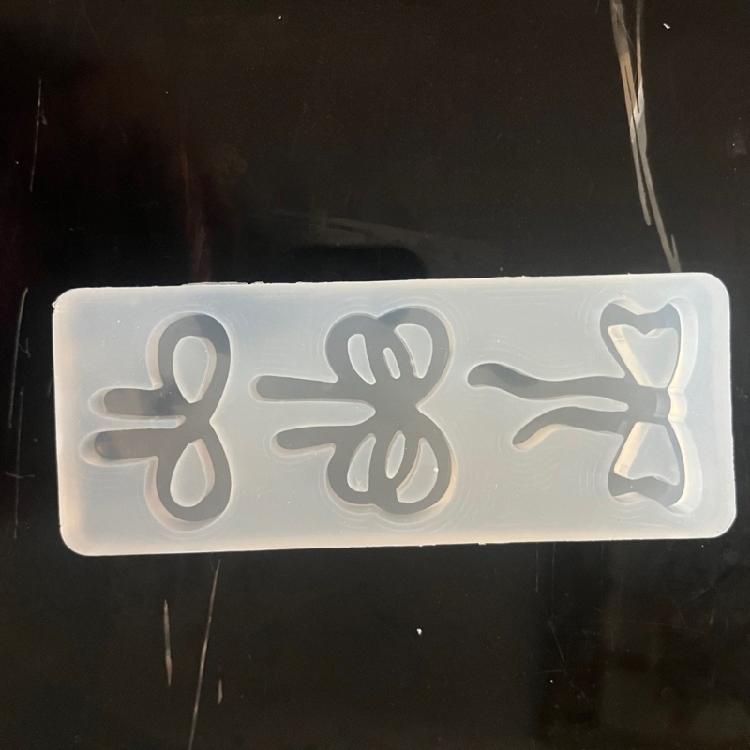 Silicone Pendant Mold Bowknot Shape Jewelry Making Supplies Hand Making Supplies