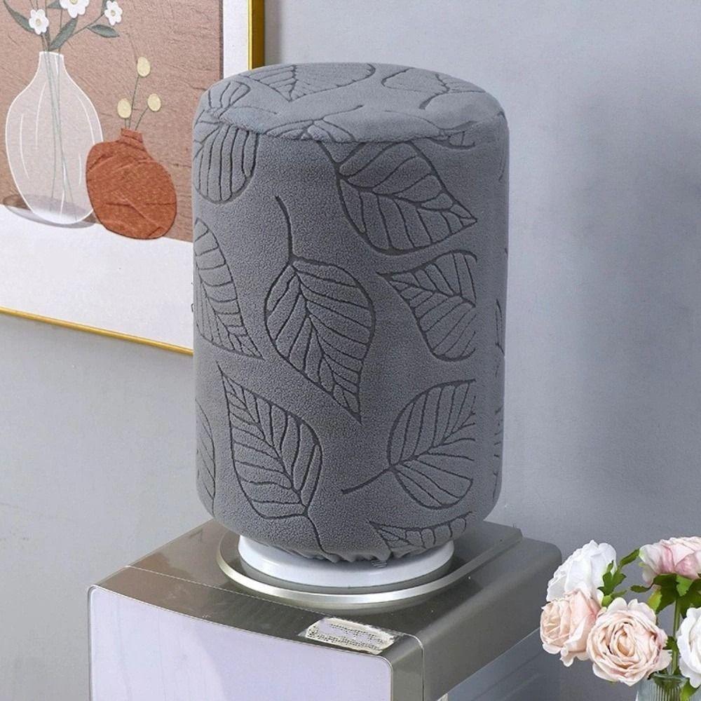 Highly Stretchy Water Dispenser Cover Solid Color Elastic Barrel Cover  Home Decor