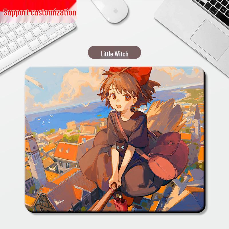 Charming Mouse Pad with Wrist Rest - Cute and Simple Desk Accessory for Girls and Students