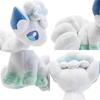 Alolan Vulpix Plush Toys Stuffed Animal Game for Collectible Gift,Cute Cartoon Character Black 9 Inch