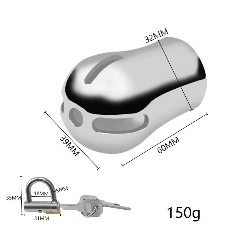 Adult Sex Toys SM Toys Simple out Wear Chastity Lock Turtle Head Lock Toys 2023