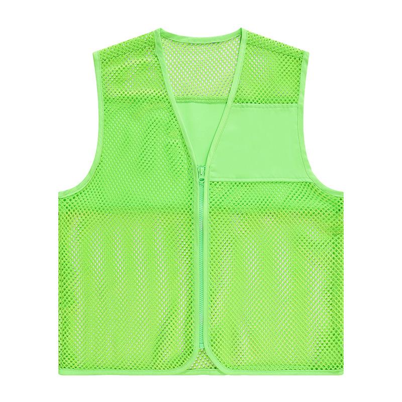 Custom Breathable Mesh Volunteer Vest with Logo