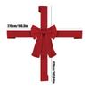 Xmas Large Red Bow DIY Christmas Front Door Decor Hanging Bow Wedding Traditional Door Bow New Year Decor Christmas Decoration