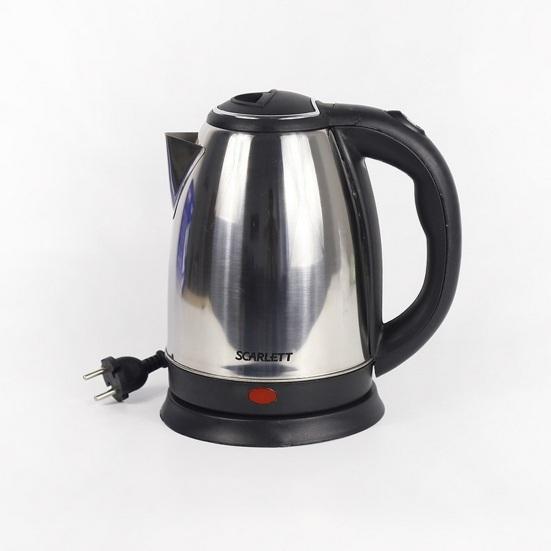 2L Electric Kettle Fast Boil Water Warmer with Auto Shut Off Function Boil Dry Protection Stainless-Steel Tea Kettle Boiler