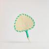 Colorful Straw Hand-woven Fan Ethnic style Straw Woven Fans Hand Cranked Fan  Home Decoration