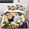 Hunter X Hunter 3D Print Duvet Cover Set Bedding Set Japanese Anime Twin Queen King Quilt Cover Pillowcases Home Decor
