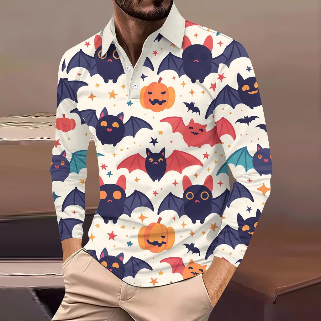 Męska koszula golfowa, sportowa, casualowa, dekolt w serek, prążkowany kołnierz, krótki rękaw, modna, swobodna, jednokolorowa, gładka, wiosenna i letnia, regularna