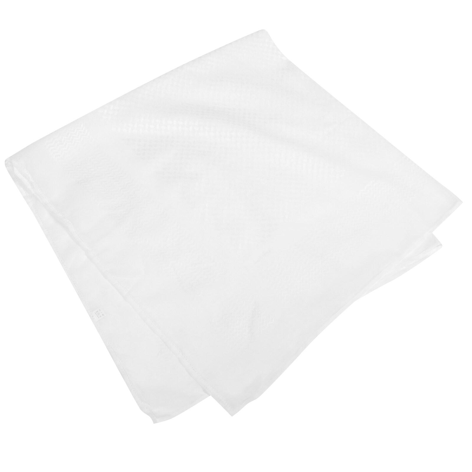 

Breathable Fabric Muslim Headwear Arab Turban Bandana Scarf Party Supplies Middle East Shemagh Dubai Tourism Mens білий