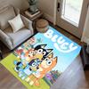 Bluey Bingo Hug Area Rug Suitable for Balcony Hallway Decorate room Kitchen Antislip Carpet Anime Office Decor Wedding Party Gift