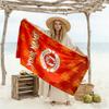 Manchester Customize Text Beach Towel Quick-Dry Soft Microfiber