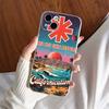 Red Hot Chili Peppers Rock Band For IPhone 11 12 13 14 15 16 17 Pro Max Plus Air Transparent Clear Shockproof Case