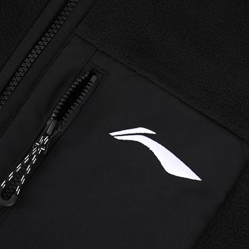 Li Ning Vests Men's Stand Collar Thickened YMDV013-2