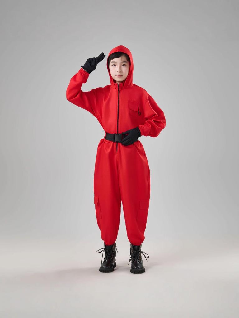 Halloween Money Heist Dalí Jumpsuit, Movie-Inspired Style COSPLAY Costume